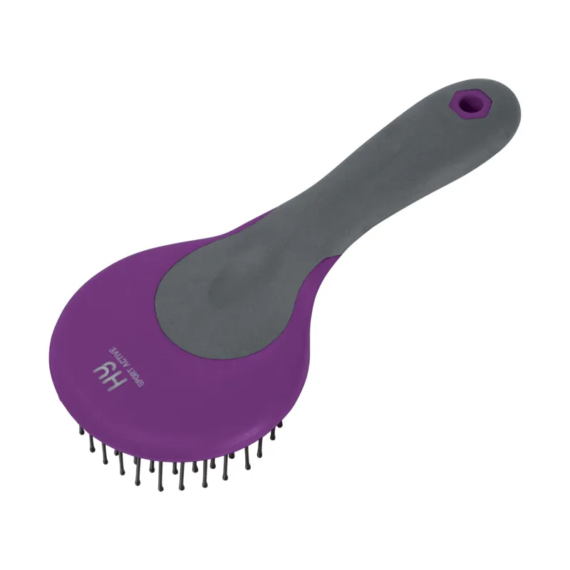 Hy Sport Active Mane and Tail Brush - Amethyst Purple